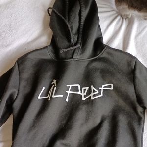 black lil peep hoddie